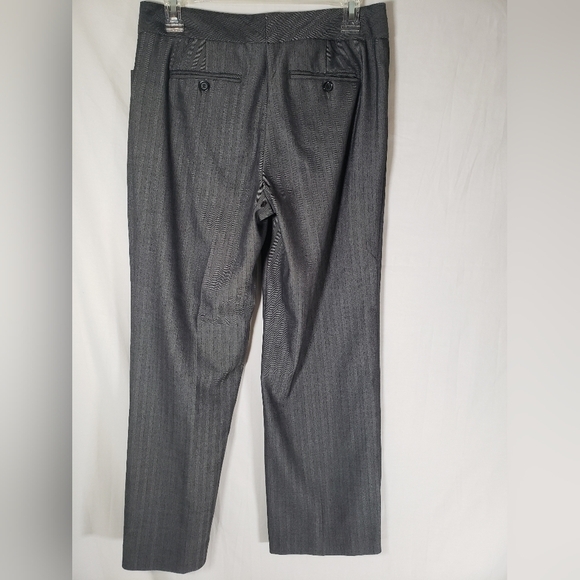 Alfani Gray Petite Trouser Pants Sz 6P - Picture 7 of 12
